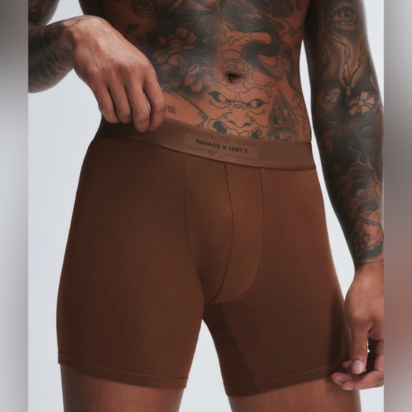 Savage X Fenty Other - NWT, Savage X Fenty, SAVAGE X BOXER BRIEFS, Brown Sugar Nude